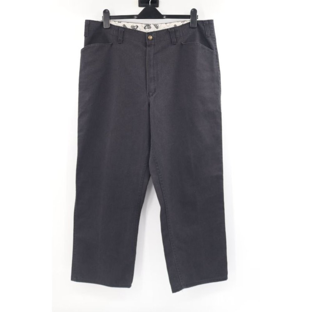 Vintage ben davis men's 40 high waist pockets black wash. Inseam 28in.